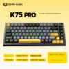 Spot K75pro Three-Mode for RGB Backlit Magnetic Axis Customized Third Mock Examination Hot Plug Wireless Gaming Keyboard
