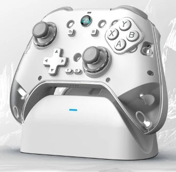 Z04 Wireless Controller Charging Base Magnetic Steam Wireless Gaming Controller Hall Joystick Gamepad Android/iOS/PC