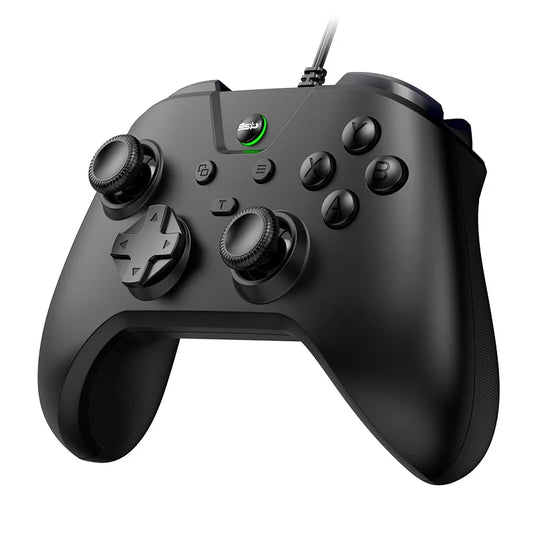 1000Hz Wired Gaming Controller for PS4 Carbon Film Joystick No Drift Gamepad With Dual Vibration TURBO for PC/NS/NS2/Android