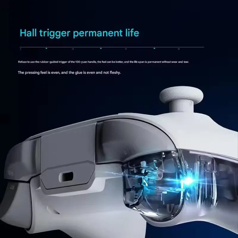 G30S Gaming Controller Hall Effect Trigger Gamepd 1000Hz TMR Magnetic Joystick Cross-Platform for PC/PS/Switch/Xbox/Android ios