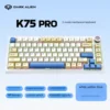 Spot K75pro Three-Mode for RGB Backlit Magnetic Axis Customized Third Mock Examination Hot Plug Wireless Gaming Keyboard