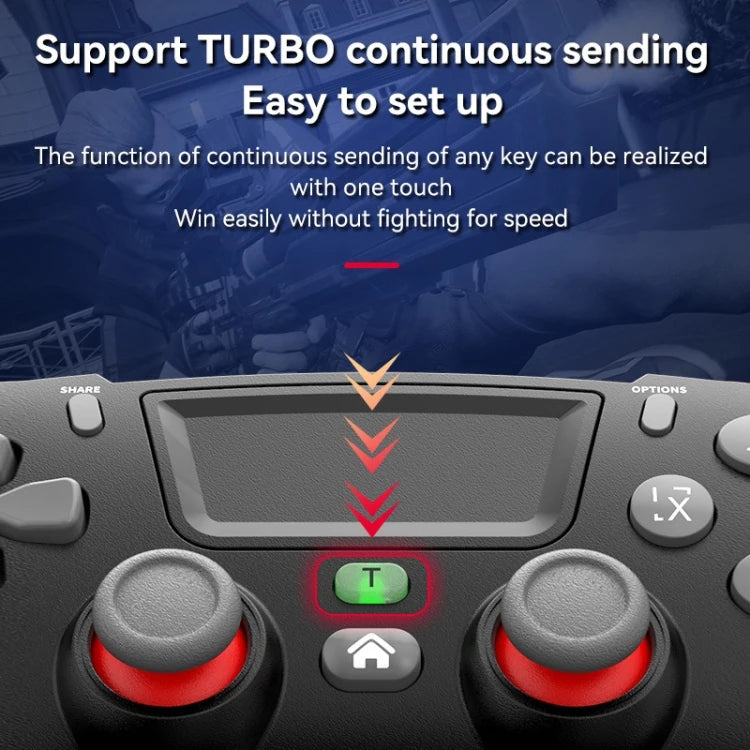 Recommend P06 Wireless Gamepad for PS4 for Switch for Computer TV Gamepad