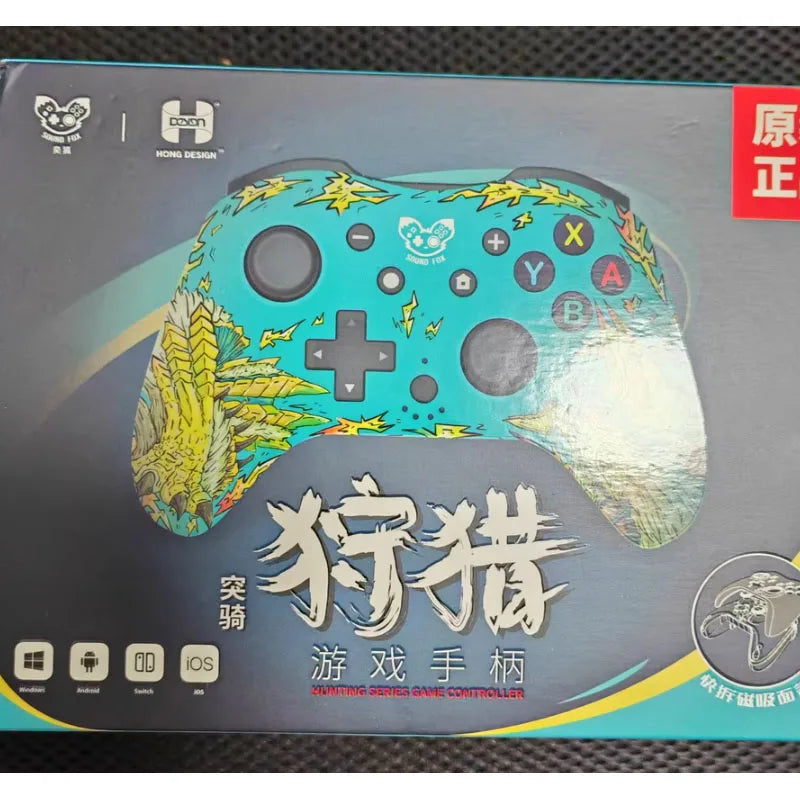 For Switch Pro Wireless Game Controller With NFC Wake-up Function Six Axis Gyroscope Controller Supporting Switch/iOS/PC/Android