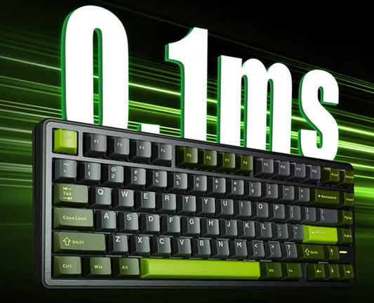 VGN Neon Pro Magnetic Switch Keyboard 8K Polling Rate RGB Lighting Maxed Out, Multi-Mode Connectivity for All Scenarios
