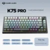 Spot K75pro Three-Mode for RGB Backlit Magnetic Axis Customized Third Mock Examination Hot Plug Wireless Gaming Keyboard