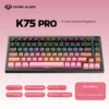 Spot K75pro Three-Mode for RGB Backlit Magnetic Axis Customized Third Mock Examination Hot Plug Wireless Gaming Keyboard