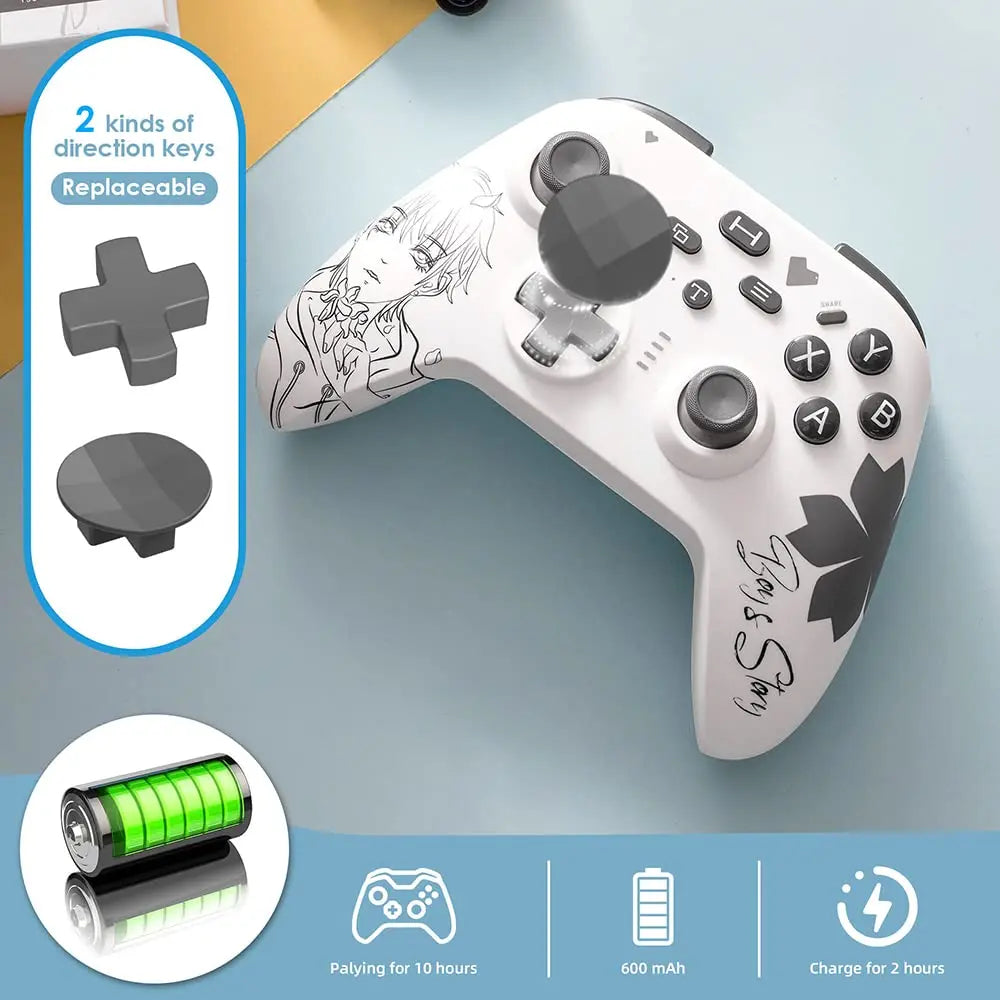 2.4G N2 Wireless Controller for Xbox One PC Gamepad With 2.4GHZ Wireless Adapter for Xbox Series X/S//PS3/Windows 7/8/10