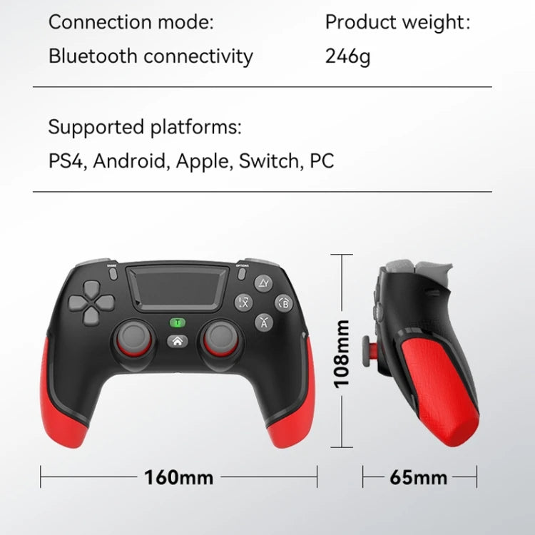 Recommend P06 Wireless Gamepad for PS4 for Switch for Computer TV Gamepad