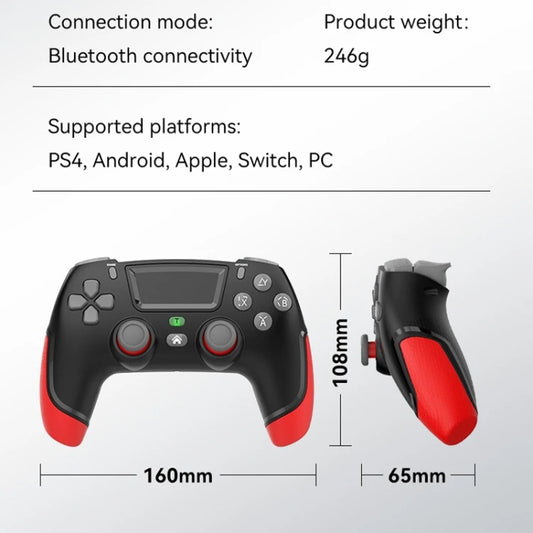 Recommend P06 Wireless Gamepad for PS4 for Switch for Computer TV Gamepad