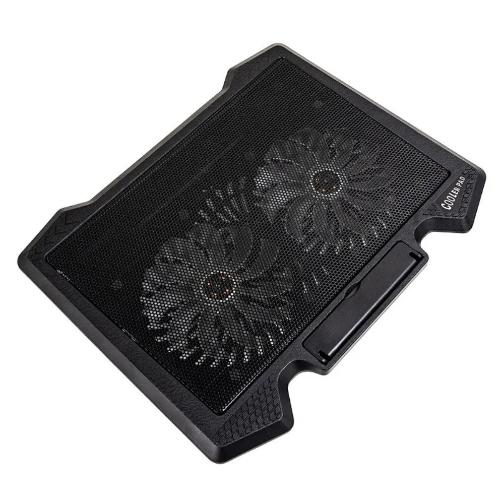 13 14 15.6 17 inch Laptop Cooling Pad LED Light USB Powered Notebook Cooling Fan Heat Dissipation Quiet Laptop Stand Base