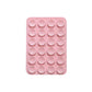 Candy Color Suction Cup Silicone Phone Backed sticker Suction Pad phone holder Backed Adhesive Rubber Sucker Pad For Fixed Pad