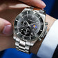 X-GEAR Fashion Mens Watches for Men Sport Waterproof Stainless Steel Quartz Watch Luxury Man Business Luminous Clock