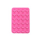 Candy Color Suction Cup Silicone Phone Backed sticker Suction Pad phone holder Backed Adhesive Rubber Sucker Pad For Fixed Pad