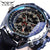 High-End Men's Watches Are a Stylish and Functionally Practical Mechanical Timepiece Made of Stainless Steel, Featuring a Hollow Design and a Large Dial. Its Attractive Appearance Makes It Suitable for Everyday Gifts, and It