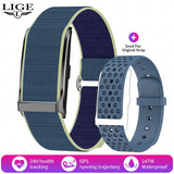 Smart Health Wristband, Wearable Activity Fitness Tracker Multi-Sport Mode All-Day Automatic Continuous Monitoring Health Data