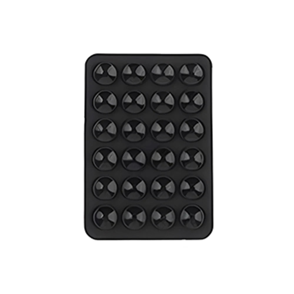 Candy Color Suction Cup Silicone Phone Backed sticker Suction Pad phone holder Backed Adhesive Rubber Sucker Pad For Fixed Pad