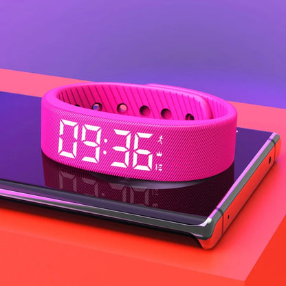 Smart Bracelet LED Digital Waterproof Smart Clock Smartband With running pedometer Monitor Smart Band Vibration Alarm Reminder
