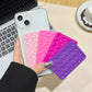 Candy Color Suction Cup Silicone Phone Backed sticker Suction Pad phone holder Backed Adhesive Rubber Sucker Pad For Fixed Pad