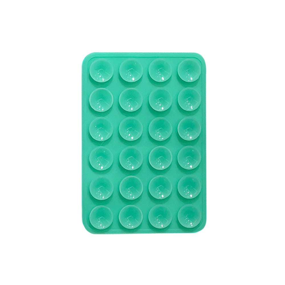 Candy Color Suction Cup Silicone Phone Backed sticker Suction Pad phone holder Backed Adhesive Rubber Sucker Pad For Fixed Pad