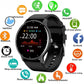 LIGE Smart Watch Women Men Full Touch Screen Bluetooth Call Smartwatch Waterproof Sports Fitness Tracker Watches for Android iOS