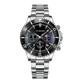 X-GEAR Fashion Mens Watches for Men Sport Waterproof Stainless Steel Quartz Watch Luxury Man Business Luminous Clock