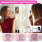 Candy Color Suction Cup Silicone Phone Backed sticker Suction Pad phone holder Backed Adhesive Rubber Sucker Pad For Fixed Pad