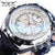 High-End Men's Watches Are a Stylish and Functionally Practical Mechanical Timepiece Made of Stainless Steel, Featuring a Hollow Design and a Large Dial. Its Attractive Appearance Makes It Suitable for Everyday Gifts, and It