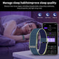 Smart Health Wristband, Wearable Activity Fitness Tracker Multi-Sport Mode All-Day Automatic Continuous Monitoring Health Data