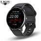 LIGE Smart Watch Women Men Full Touch Screen Bluetooth Call Smartwatch Waterproof Sports Fitness Tracker Watches for Android iOS